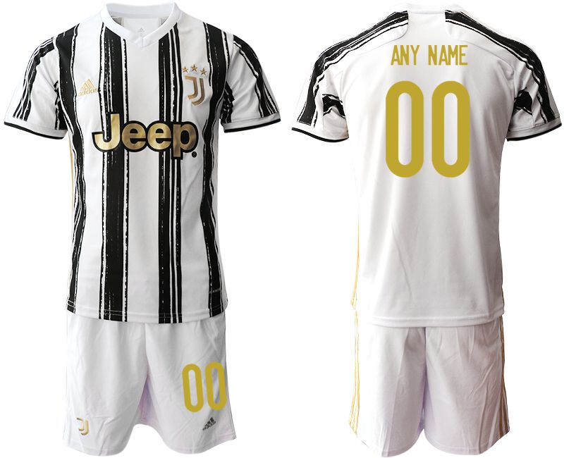 Men 2020-2021 club Juventus home customized white Soccer Jerseys->customized soccer jersey->Custom Jersey